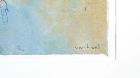 Hans van Horck - zonder titel X - 67 x 63 cm - Zeefdruk op papier