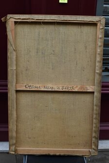 Andr&eacute; Castinel - Le baiser - olie op doek - 92 x 60 cm