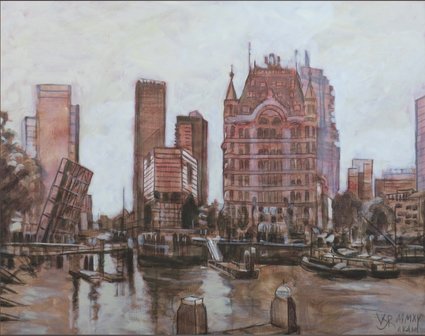 Valentin Bakardjiev - Oude haven Rotterdam