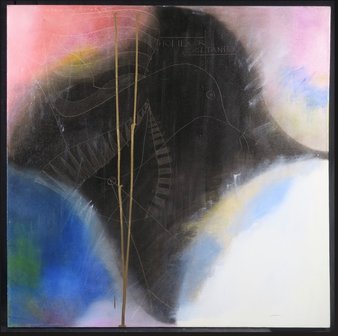 Herman Jan Bosch - La Sunnam Bulu II - 100 x 100 cm - Olieverf op doek