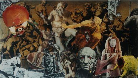 Jean Ruiter - Dante revisited, 2e serie  - 83 x 128 cm - foto op fotopapier - ingelijst
