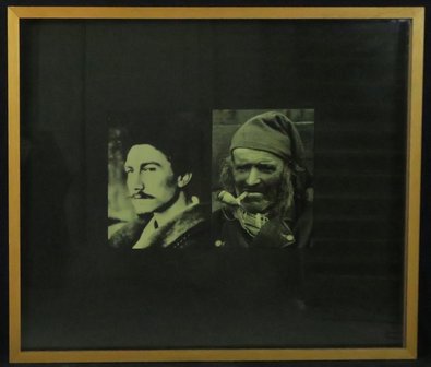 Titus Nolte - Le diable c&#039;est le pense - 89 x 104 cm - Foto op fotopapier - in houten lijst