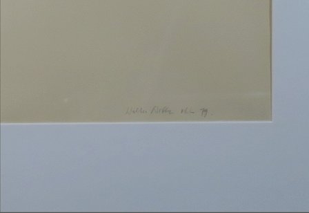 Walter Nobbe - De Zomer - 72,5 x 92,5 cm - Aquarel op papier - in houten lijst