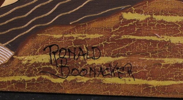 Ronald Boonacker - Italian landscape - 50cmx150cm - Polygrafie op doek