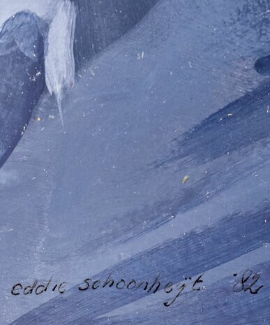 Eddy Schoonheijt (1949) - Ontwaken  - Acryl op doek - 100 x 80 x 2