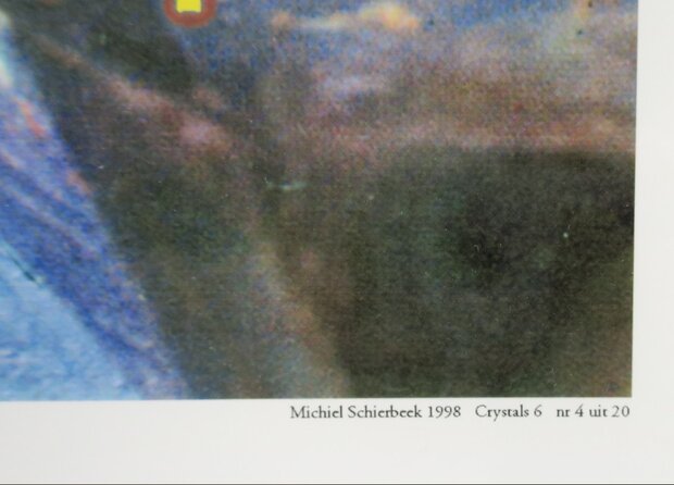 Michiel Schierbeek - Crystals 6 - ingelijst