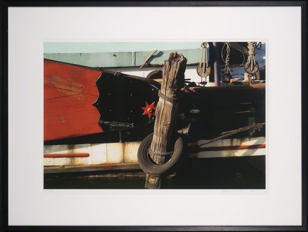 Mark Verdoes - Bandkaai - 78 x 103 cm - Fotoprint op papier - in zwarte houten lijst 