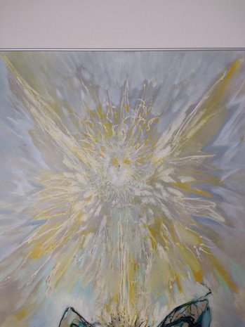 Le Marquis Fred Hansen - z.t. I - 125 x 74 cm - Olieverf op paneel - ingelijst