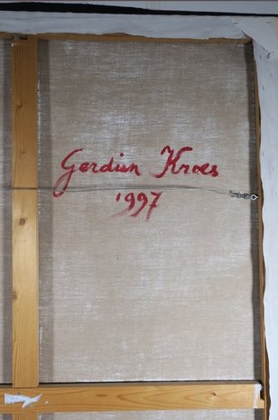 Gerdien Kroes - Zonder titel - 185 x 125 cm - Olieverf op doek