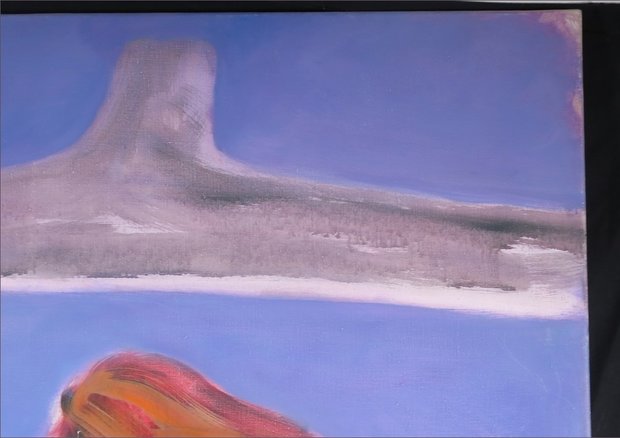Gerdien Kroes - Zonder titel - 185 x 125 cm - Olieverf op doek
