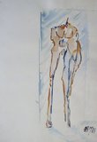 Ad Arma - Puerta - 43 x 30 cm - Aquarel op papier 